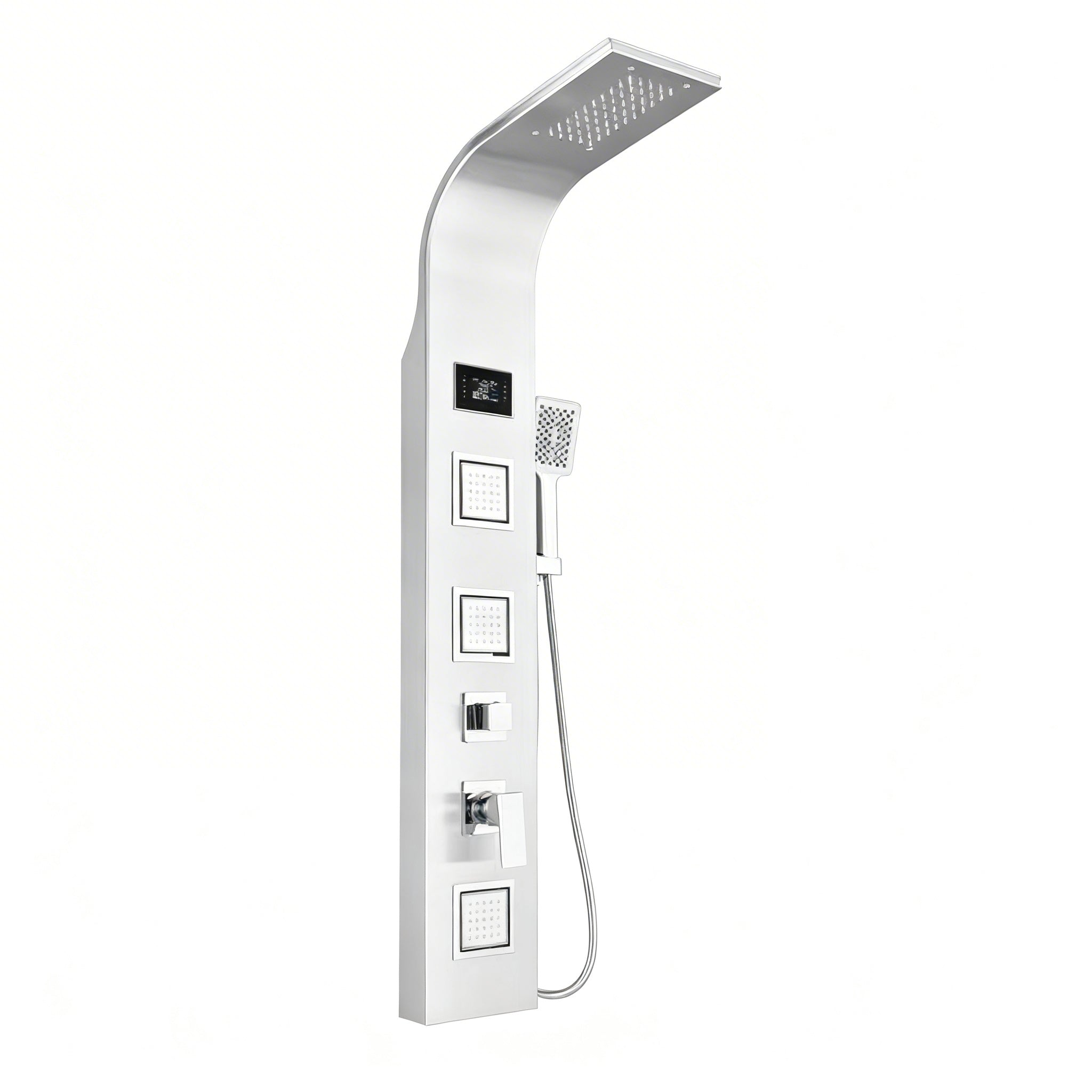 COLUMNA DE DUCHA NIÁGARA C/LUCES LED SATINADA SUS 304 - FRATELLI PREMIUM